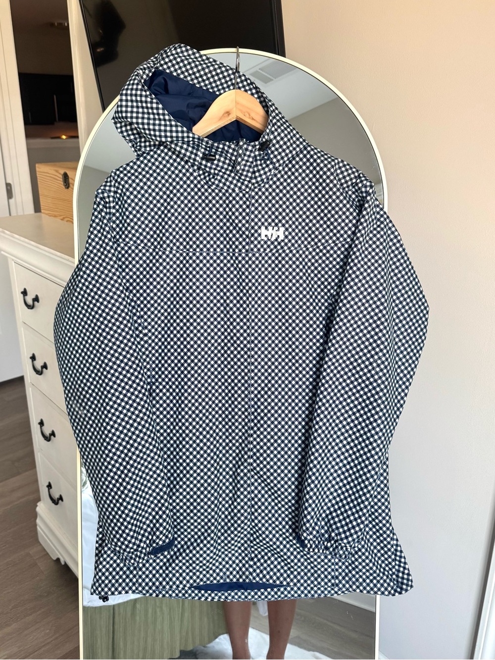 Helly Hansen Bellevue Gingham Windbreaker Jacket